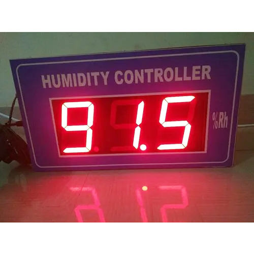 Humidity Controller - Mild Steel, 4 Inch Display , Industrial Use With 120 Volt Power And Blue Color