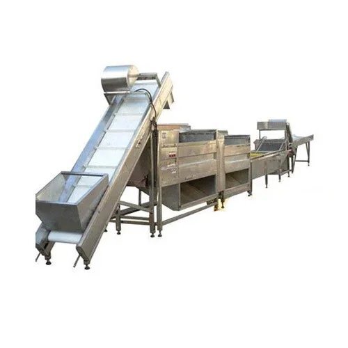 औद्योगिक पूर्ण स्वचालित आलू चिप्स लाइन