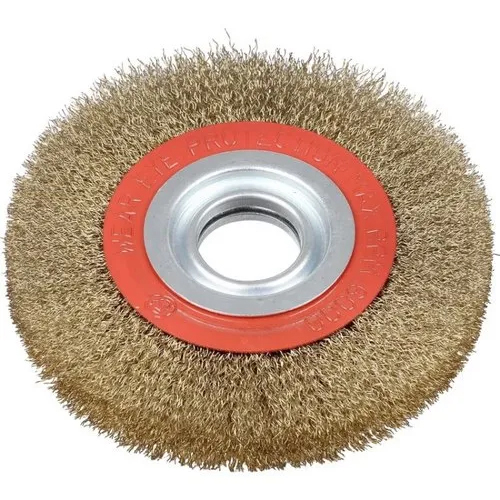 Brown Brass Circular Wire Brush