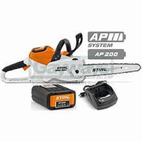 Orange Stihl Chainsaw