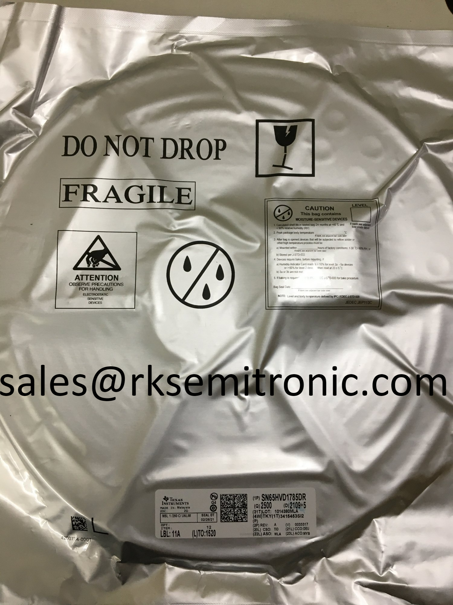 Sn65hvd1785dr Interface Ic