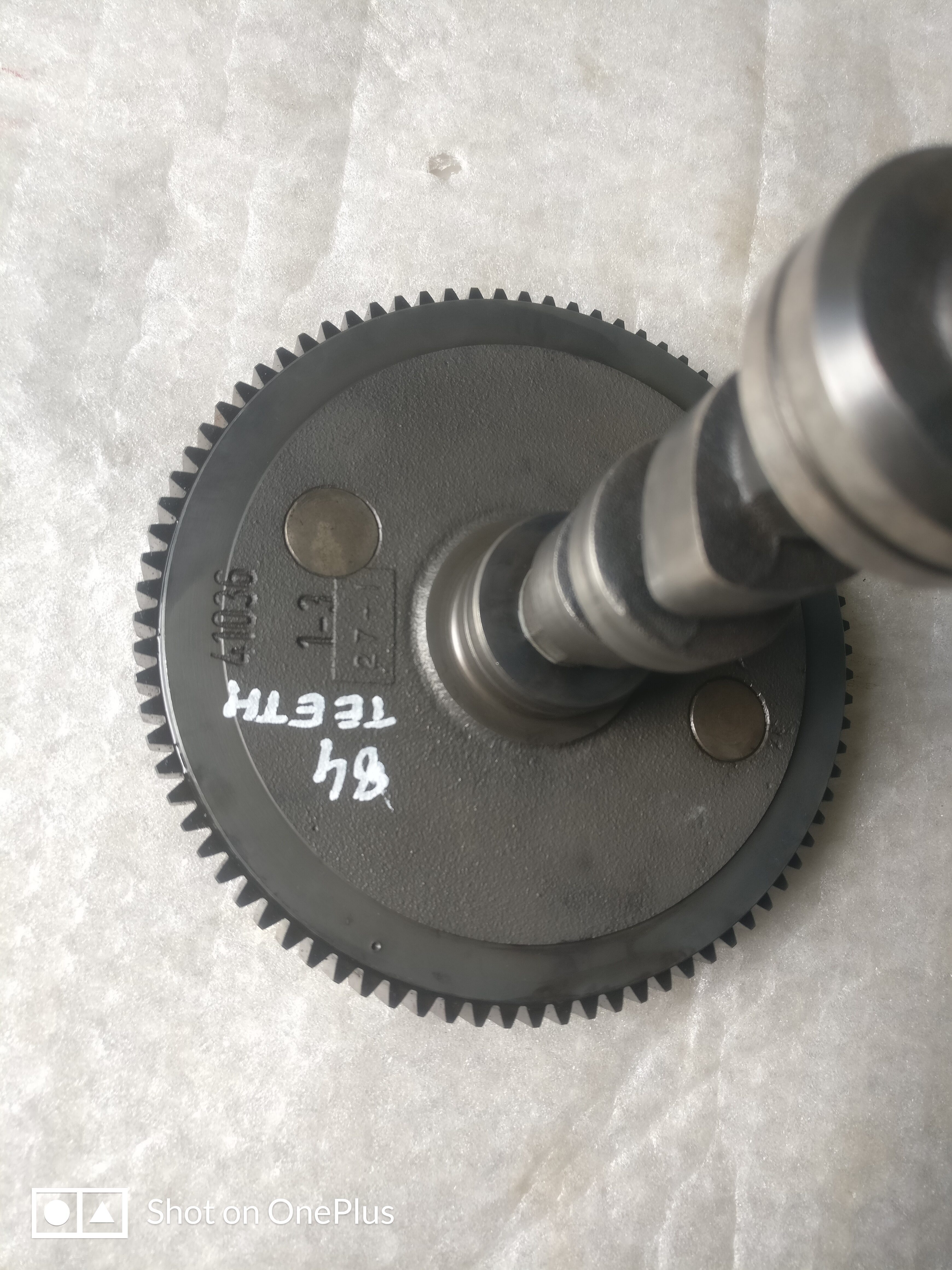 Dv 20 Camshaft (Old) Application: Inboard Boat Engine