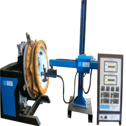 Welding Automation SPM - Steel Material, Available in Various Sizes, Sleek Blue Design | Ideal for Industrial Use