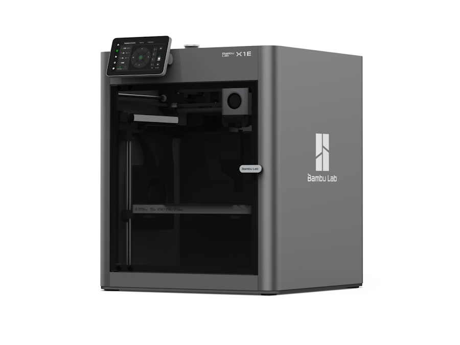Bambu Lab X1e 3d Printer - Material: Aluminum & Glass