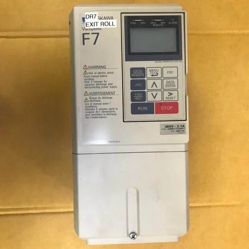 Premium 5Hp Vfd Ac Drive - Color: White