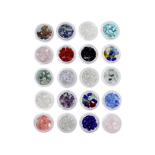 MB Stone Set - Multicolor, Various Sizes | Crafted from Durable Materials with Unique Indian Regional Features