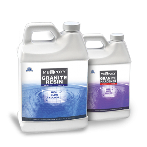 High Glow Colour Epoxy Granite - Different Sizes, Grey Color, Thickness As Per Available Millimeters - Ideal For Industrial Applications