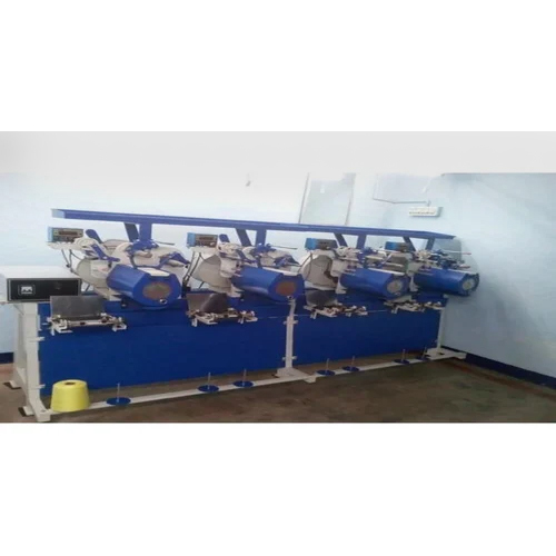 Blue Sewing Thread Winding Machine