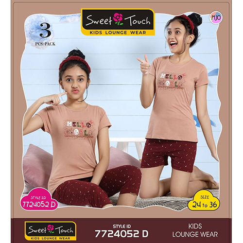 Cotton 7724052-d Kids Lounge Wear