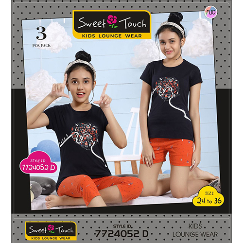 Cotton 7724052-d Kids Lounge Wear