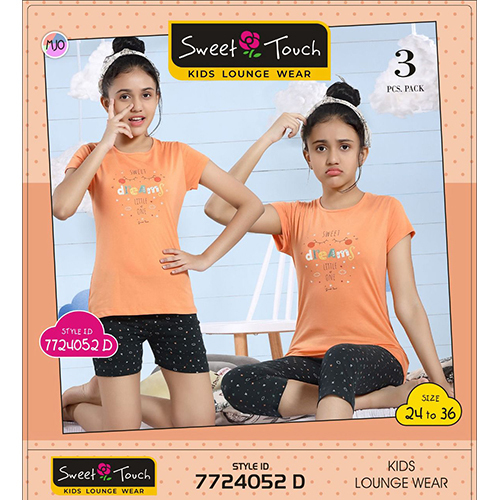 Cotton 7724052-d Kids Lounge Wear