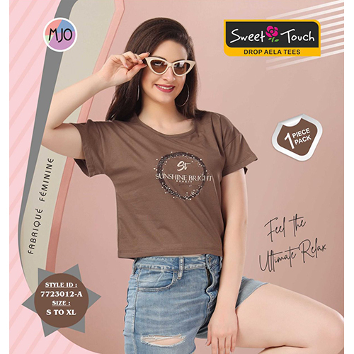 7723012-a Ladies Drop Alea Tees Age Group: Adult