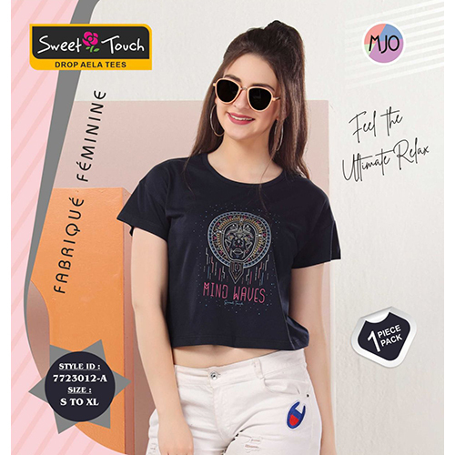 7723012-a Ladies Drop Alea Tees Age Group: Adult