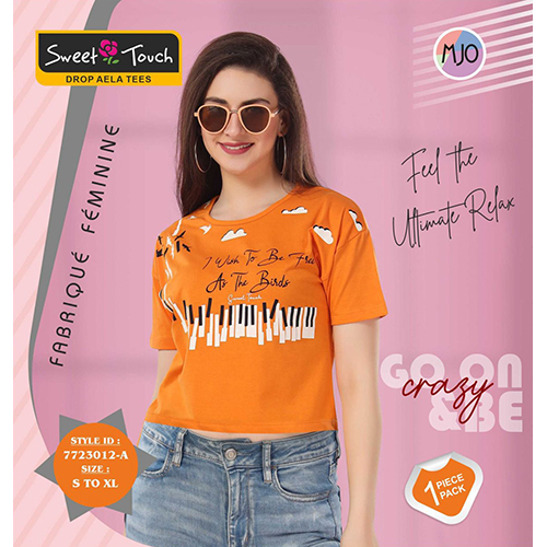 7723012-a Ladies Drop Alea Tees Age Group: Adult