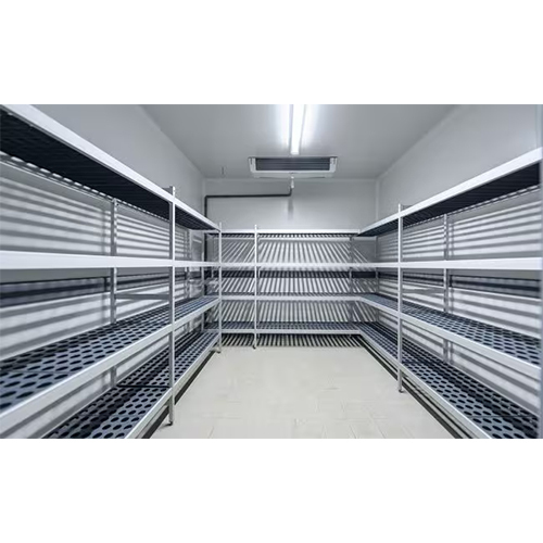 Commercial Cold Storage Room - Stainless Steel, Customized Size , Double-temperature Industrial Solution With Efficient Insulation And Refrigerant System