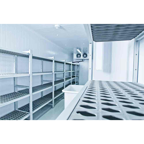 Commercial Cold Storage Room - Stainless Steel, Customized Size , Double-temperature Industrial Solution With Efficient Insulation And Refrigerant System