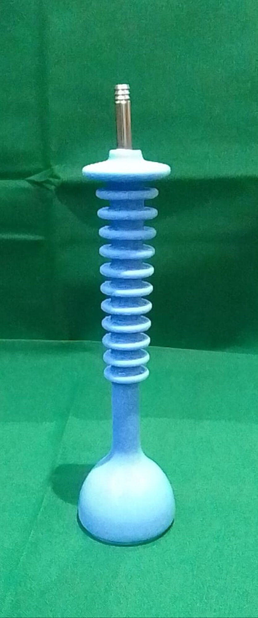 Vacuum Cuff Silicon - Color: White & Blue