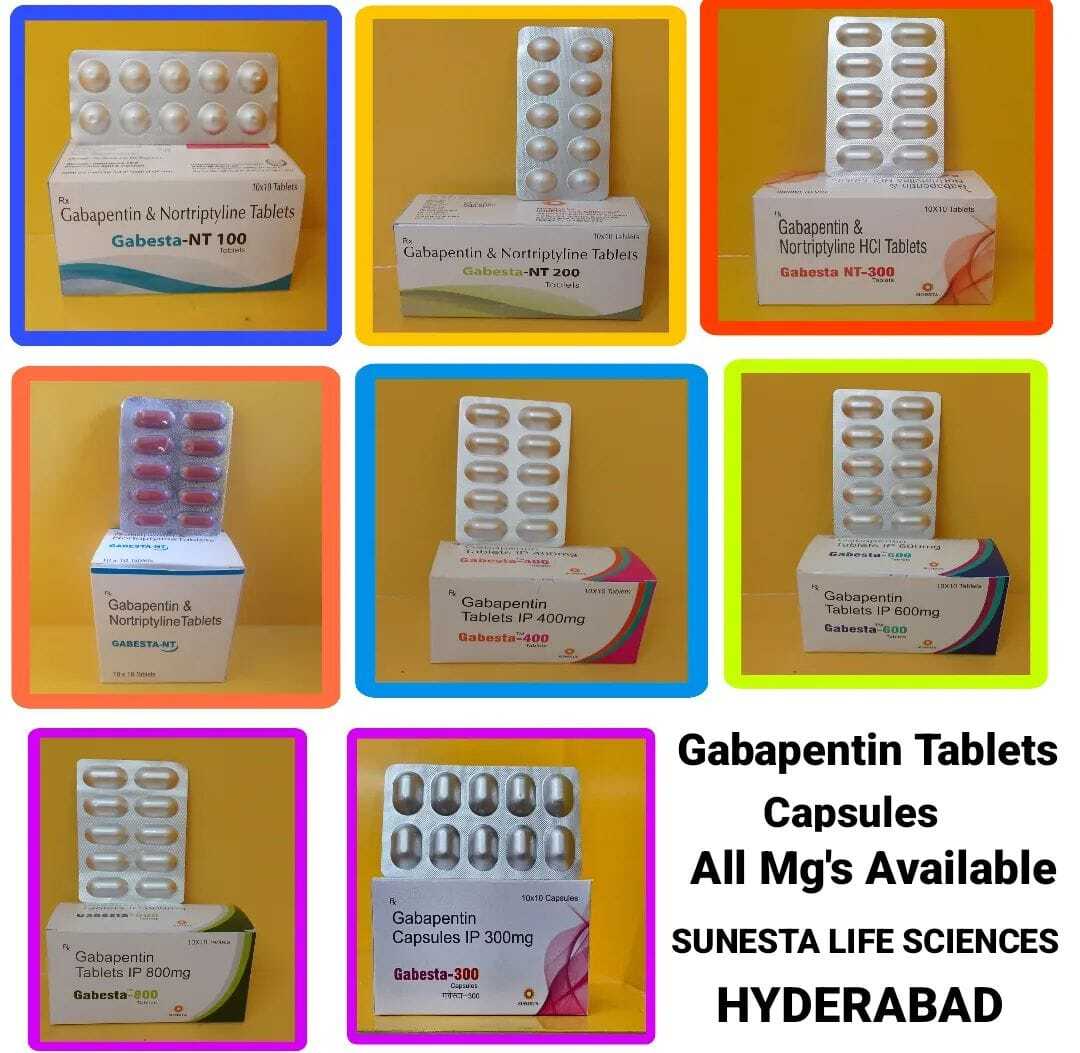 Gabapentin Tablets - 20 Tablets Per Box, 10 Tablets Per Strip | Store In A Cool And Dark Place, Dosage As Per Directed By Physician
