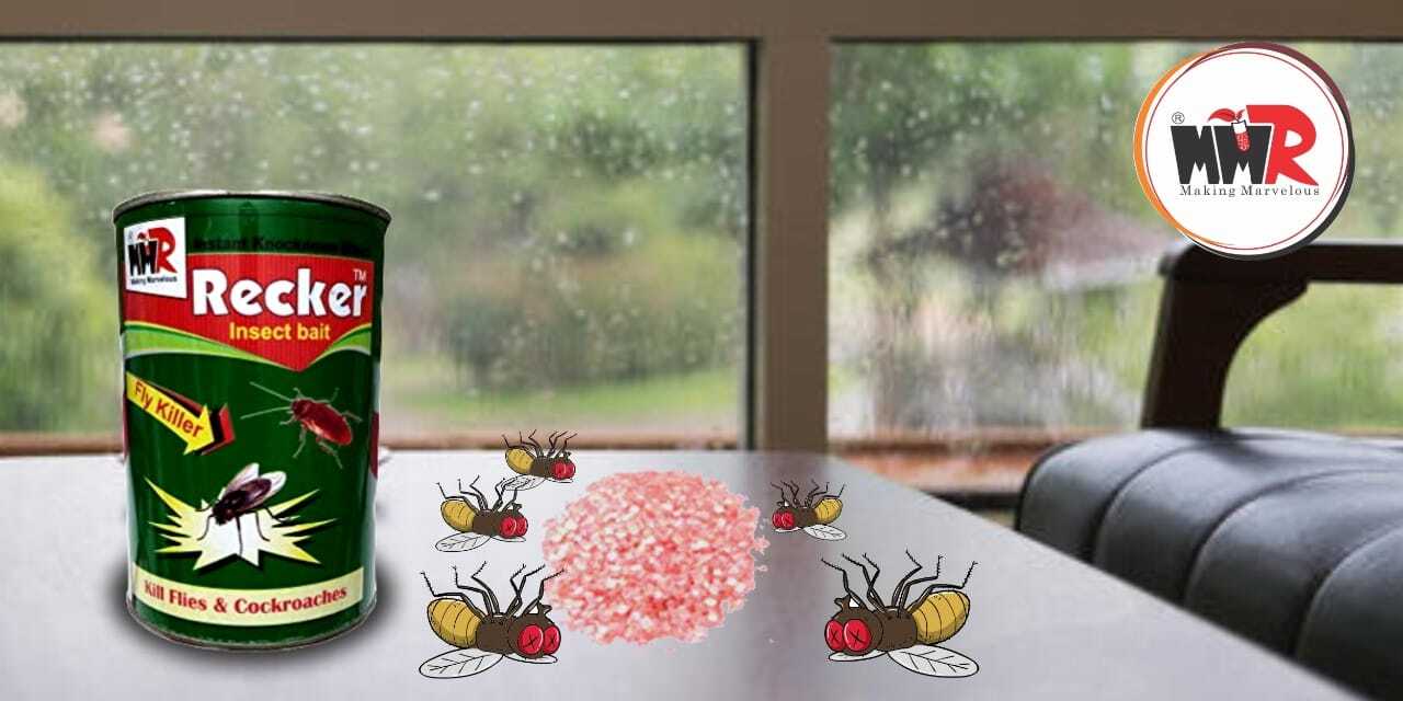Recker Insect Bait Fly Killer - Solid Red | Manual Power Source, Industrial Usage, Minimum Order Quantity 400 Pieces, Packet Packaging