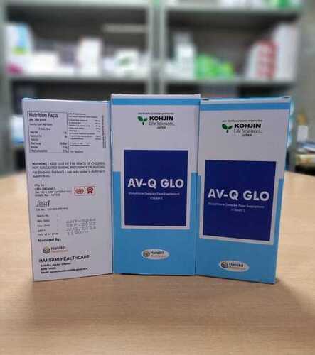 Glutathione Complex Food Supplement Vitamin C - Recommended For: Individuals Seeking Additional Antioxidant Support And Skin Care Benefits at Best Price in Rohtak | Av Grow Health Care Glutathione Complex Food Supplement Vitamin C - Recommended For: Individuals Seeking Additional Antioxidant Support And Skin Care Benefits at Best Price in Rohtak | Av Grow Health Care