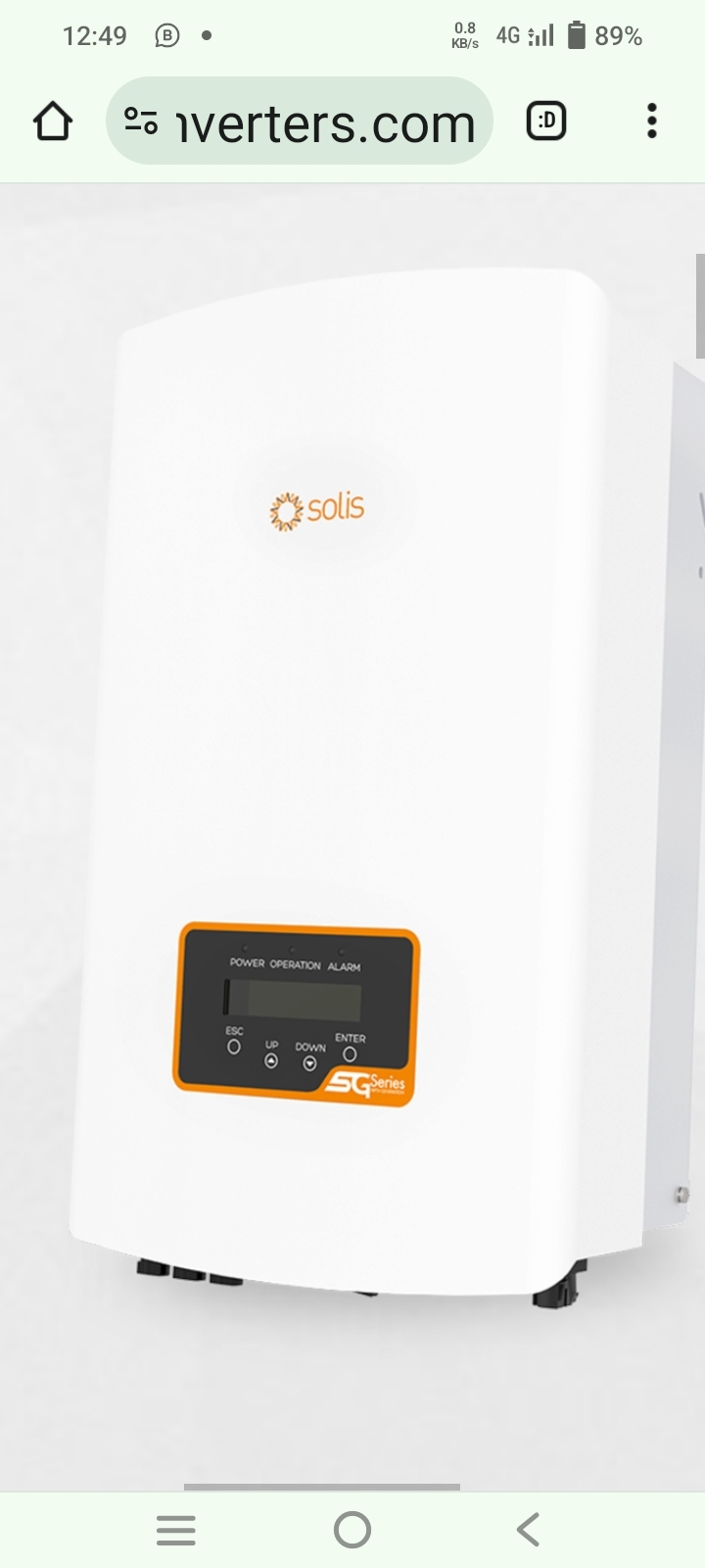 Solis Solar Energy Inverter By Clovia Underfashions