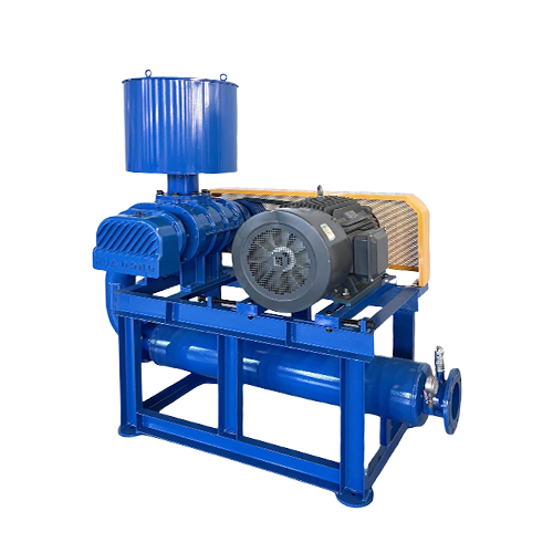 Roots Blower - Cast Iron & Stainless Steel, 0.45-198.1 M³/min Flow Rate, 9.8-98 Kpa Pressure, Low Noise, High Pressure Electric Blower With 12-month Warranty