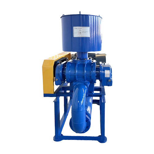 Roots Blower - Cast Iron & Stainless Steel, 0.45-198.1 M³/min Flow Rate, 9.8-98 Kpa Pressure, Low Noise, High Pressure Electric Blower With 12-month Warranty
