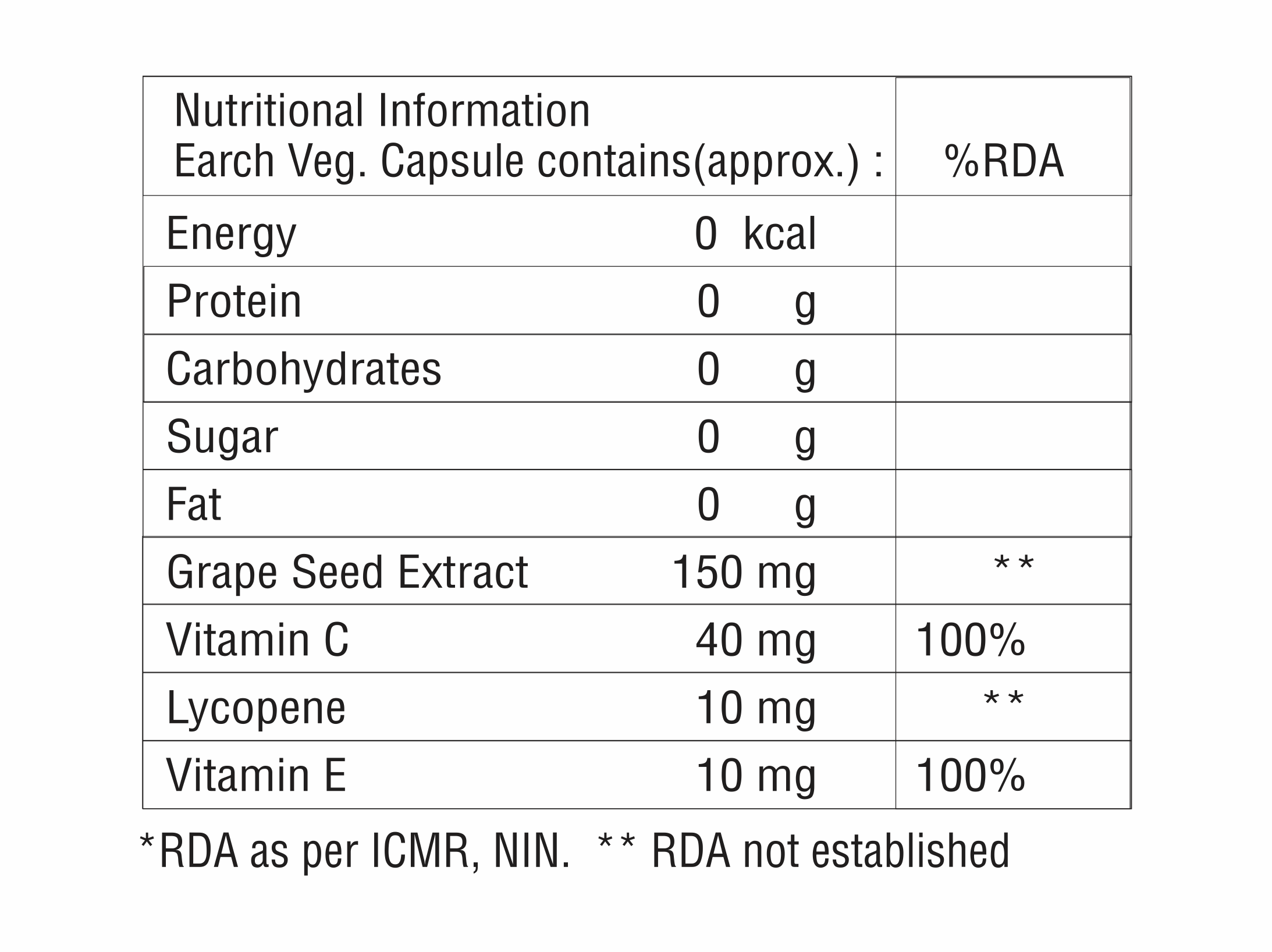 Lycopen With Citamin E Capsule