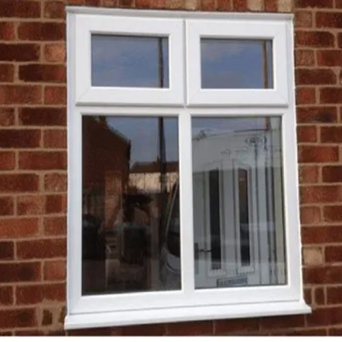 UPVC Windows - Customized Sizes | White Color, Durable UPVC Material for Home Application