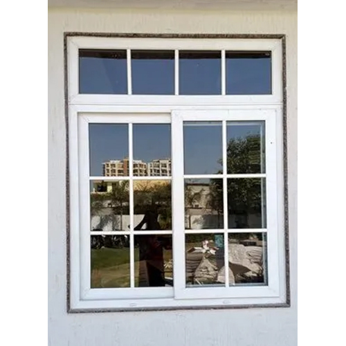 UPVC French Window - Customized Size, Multiple Color Options | Ideal for Home Use, Durable UPVC Material