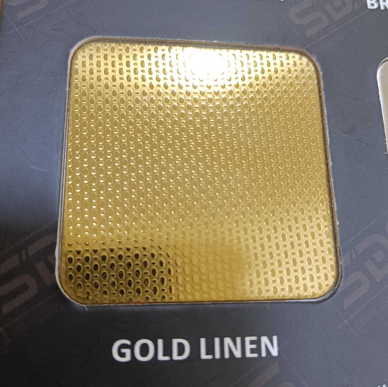 Hairline Mirror Gold Ss Sheets By Sds