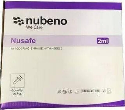 2Ml Nusafe Syring - Capacity: 2 Milliliter (Ml)
