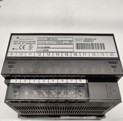 Ge Multilin Pqm-t20-c-a Power Quality Meter (New Open Box)