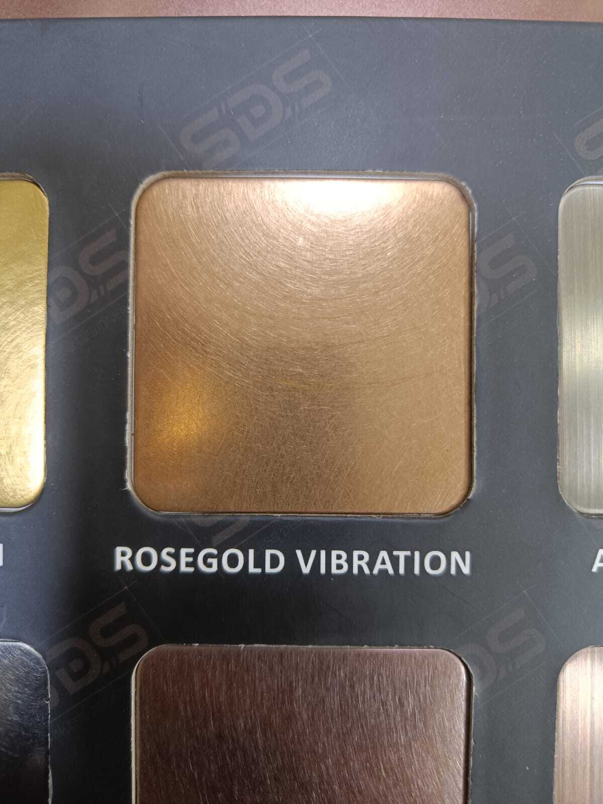 Stainless Steel Rose Gold Pvd Sheet By Sds