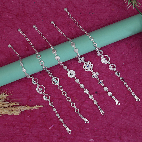 Fashion Ladies Silver Bracelet