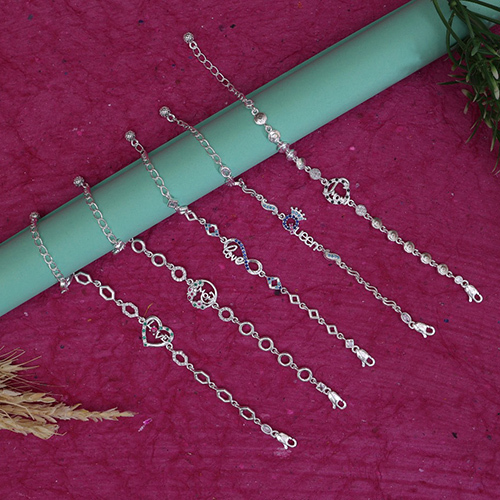 Fashion Ladies Silver Bracelet