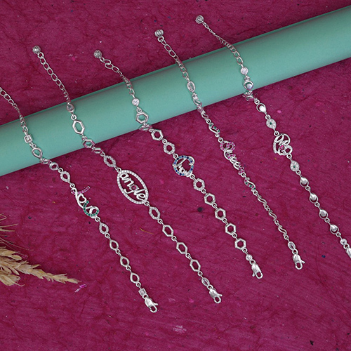 Fashion Ladies Silver Bracelet