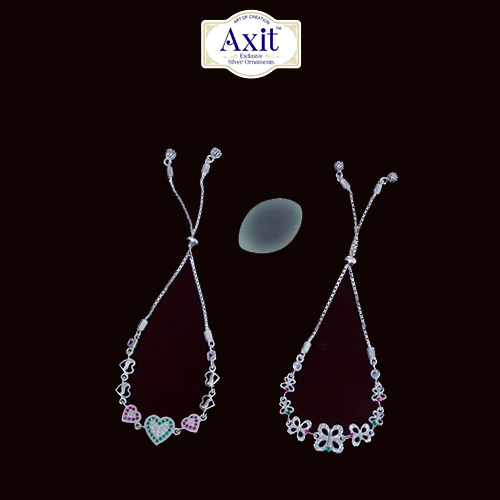 Fashion Ladies Designer Silver Bracelet