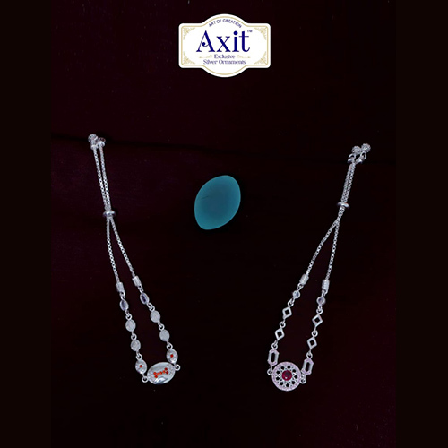 Fashion Ladies Designer Silver Bracelet