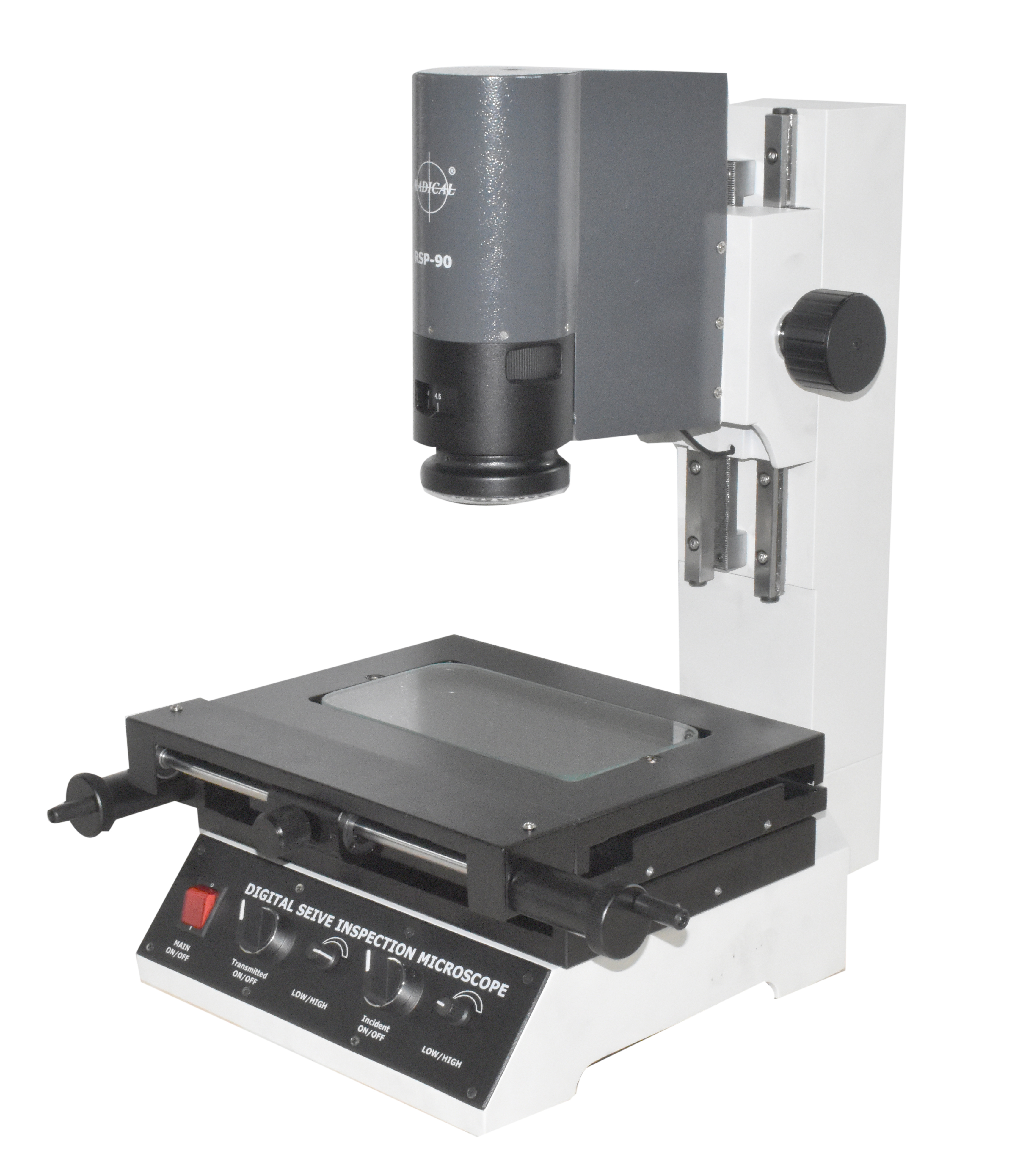 Sieves Digital Microscope Rsp-90 - Coarse Adjustment Range: 30 Mm Travel