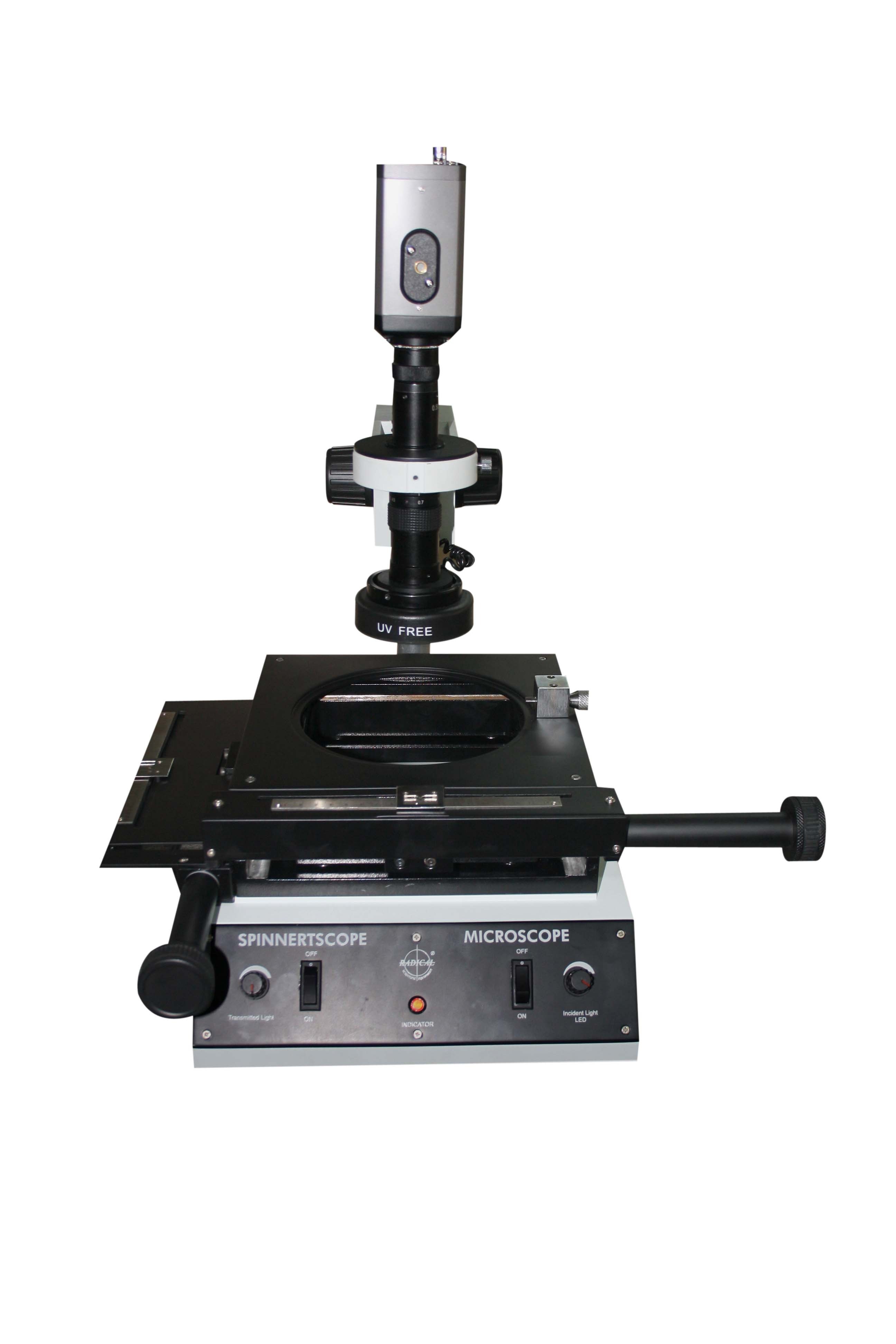 Sieves Digital Microscope Rsp-90 - Coarse Adjustment Range: 30 Mm Travel