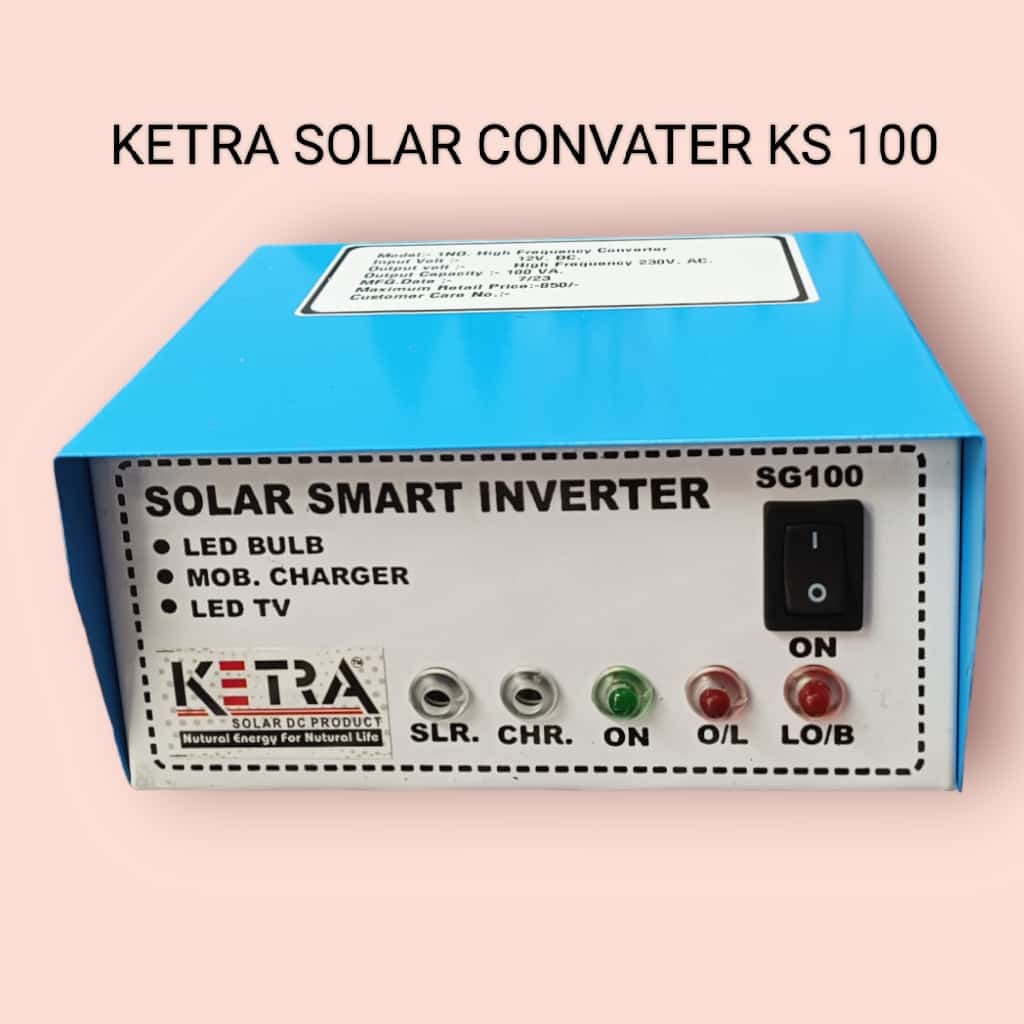 Solar Smart Inverter - 3no High Frequency Converter 12v Dc Input 230v Ac Output | 1000 Watt Solar Panel Pwm Charge Controller Industrial Use