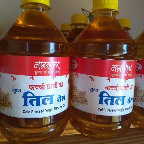 कोल्ड प्रेस्ड तिल का तेल - मानसरोवर