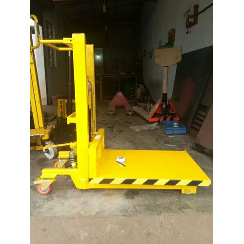 Yellow Industrial Mini Platform Stacker