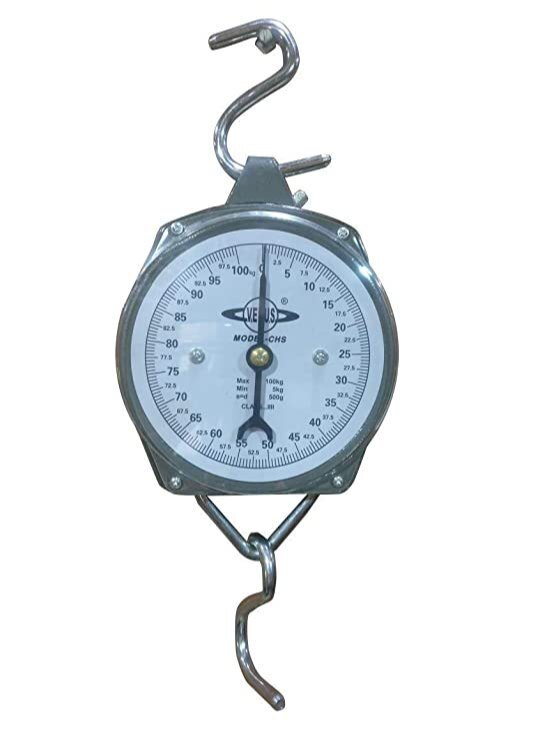 New Dial Hanging Scale - Capacity Range: 100 Kilograms (Kg)