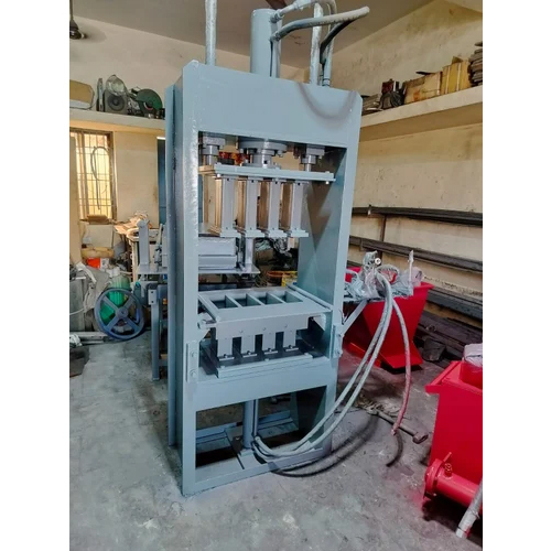 हाइड्रॉलिक प्रेस ब्लॉक बनाने की मशीन 4 KVT
