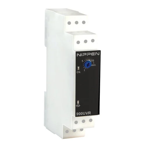 Nippen 900uvr Line Monitoring Relay - 144x144mm Sub-miniature Design, High Power Contact Load, Sleek White Color, Reliable Warranty