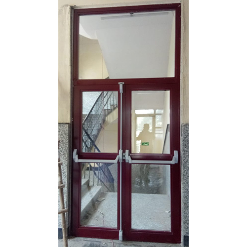 Fire Resistant Glazed Metal Doors