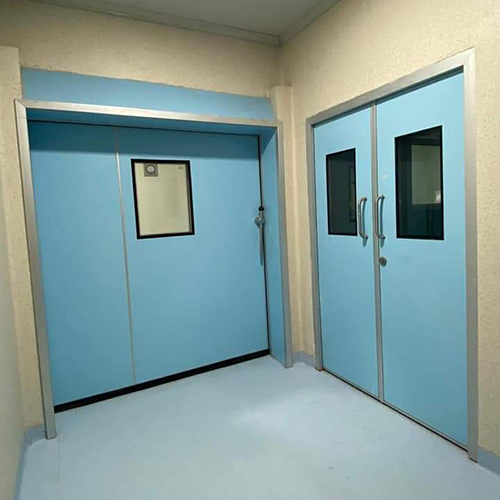HPCL Hermetic Sliding Doors - Solid Wood, Customized Size, Different Colors Available | Airtight Performance, Modern Design, Enhanced Hygiene and Efficiency