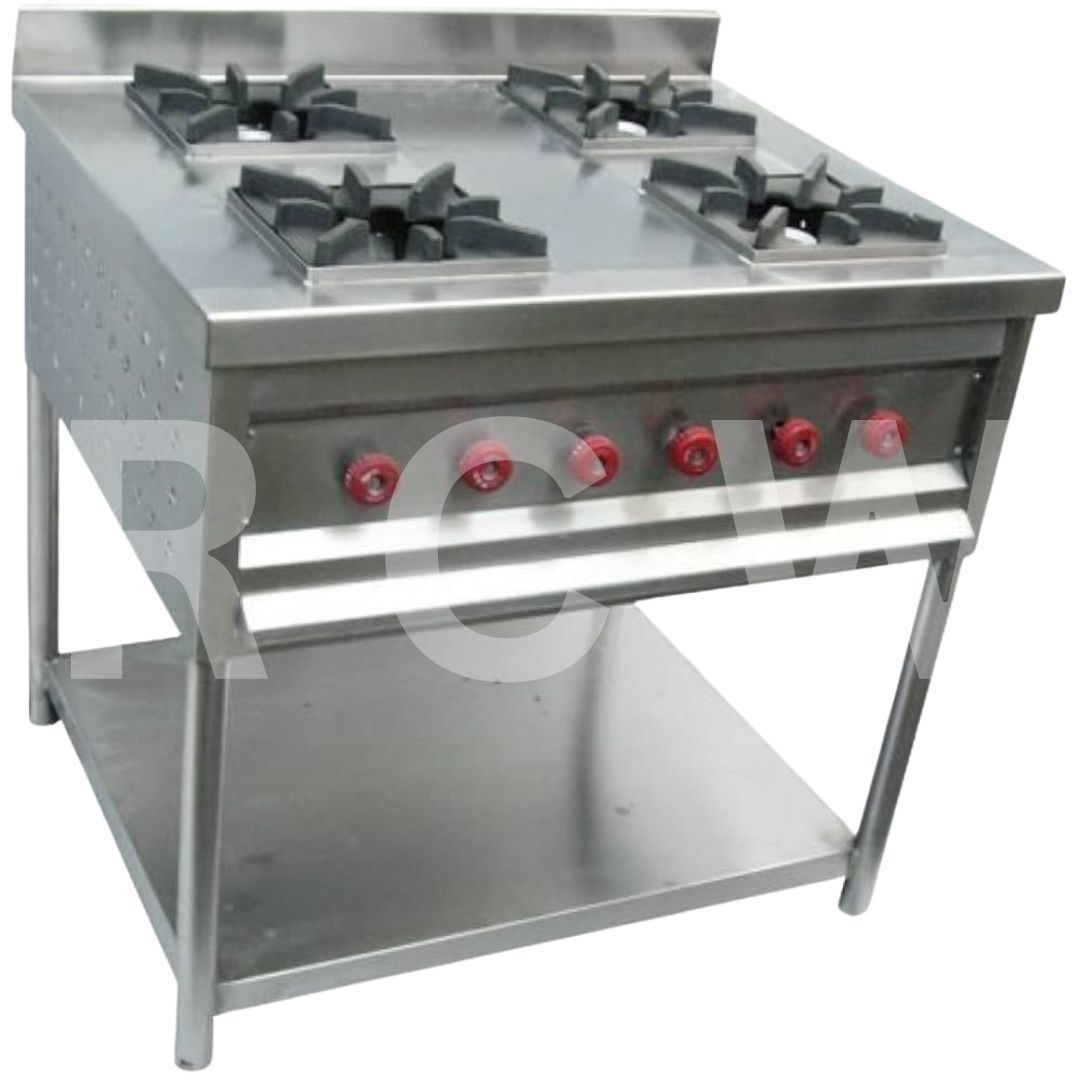 Second Hand Four Burner - Automatic Grade: Semi Automatic